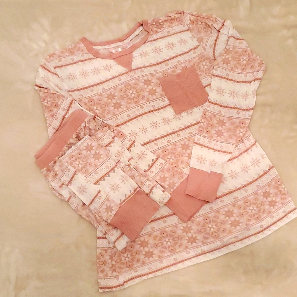 La Vie en Rose DOUBLE Winter Womens PJ Sets in M.